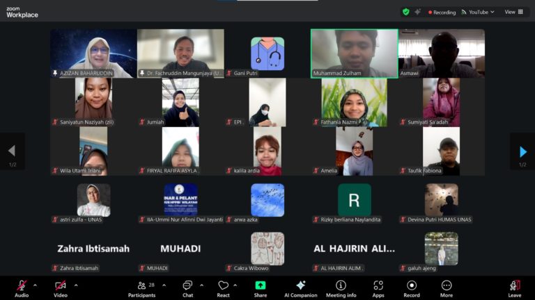 PPI UNAS Menyelenggarakan Kuliah Umum Islamic Bioethics & 21st Century Challenges